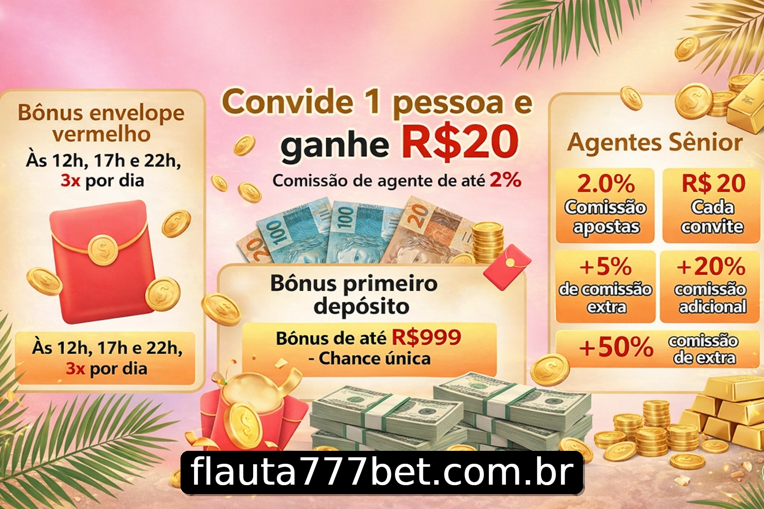 Banner do Bônus do Casino flauta777