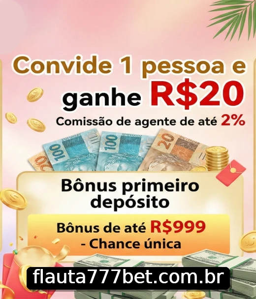 Bônus ao se registrar no flauta777